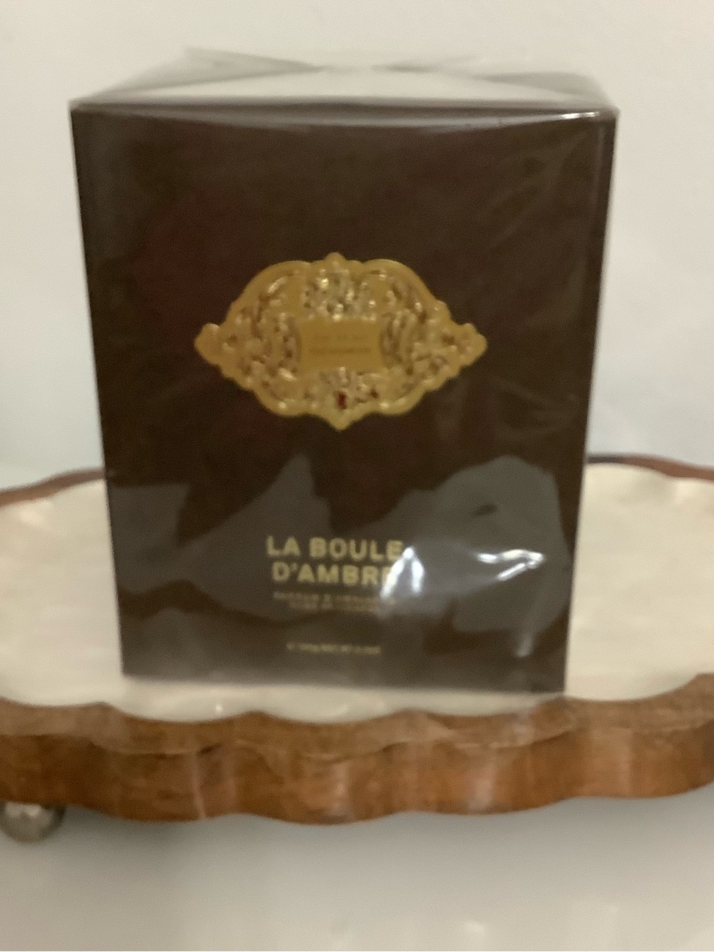 L’Artisan Parfumeur La Boule d’Ambre 100g Amber Ball Home Fragrance Diffuser New